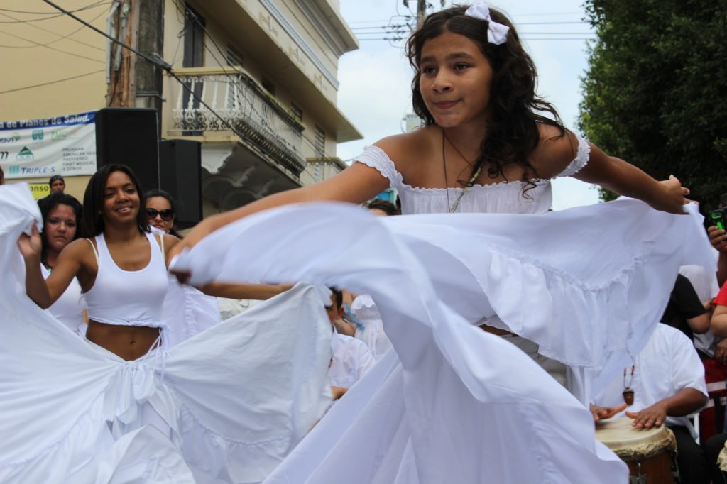 Bomba Dancer at the 5th Encuentro de Tambores