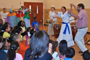 Raíces Cultural Center Ensemble performance at the Greater Brunswick Charter School in New Brunswick, NJ. All performances are interactive and include audience participation.